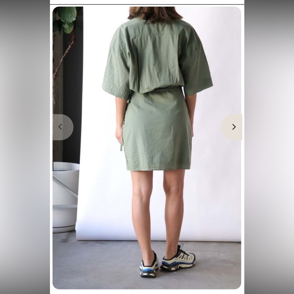 NWT Xirena Agnes dress green army - Picture 2 of 12